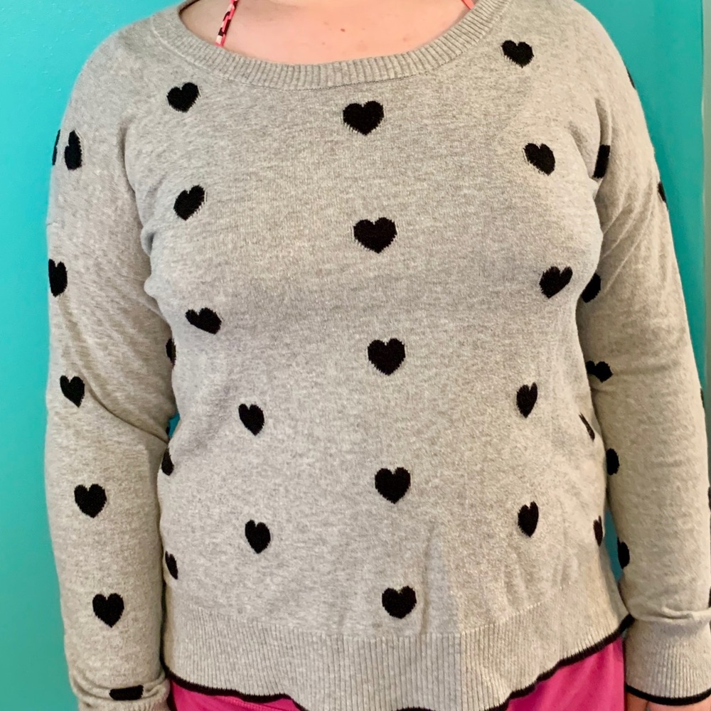Women’s GAP heart sweater size large